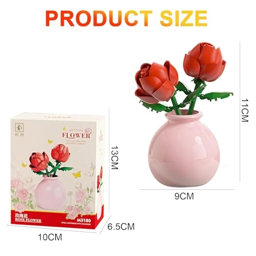 Flower Building Block Toy - Clamping Tulip