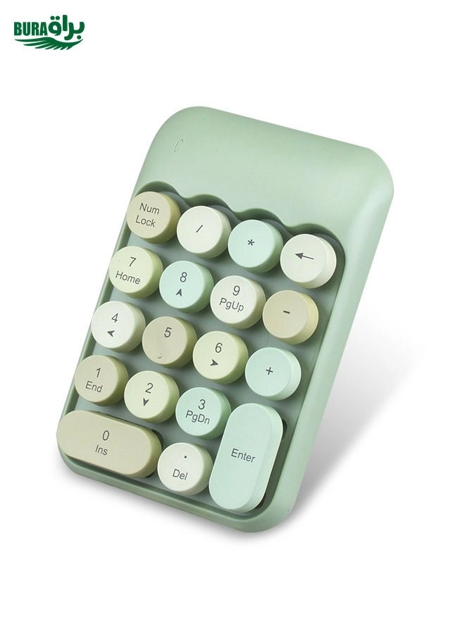 Mini 2.4G Wireless Numeric Keypad - 18 keys 10 meter AAA