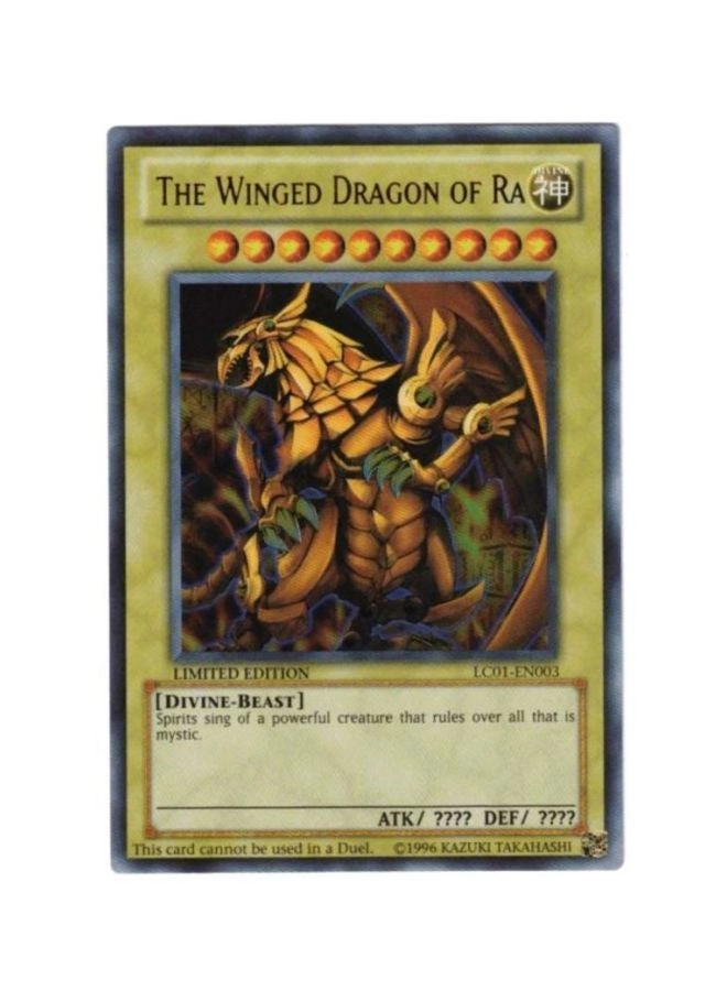 Obelisk The Tormentor + Slifer The Sky Dragon + The Winged Dragon of Ra - 3pcs