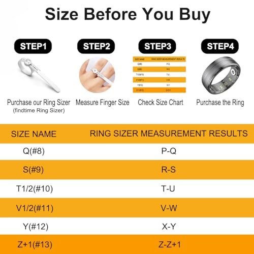 Smart Ring - LED Dispay Screen Heart Rate Sleep Tracker