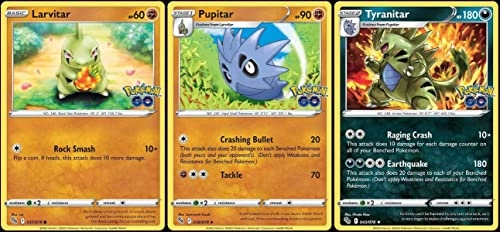 Tyranitar 043/078 - Go Foil Evolution Card Lot