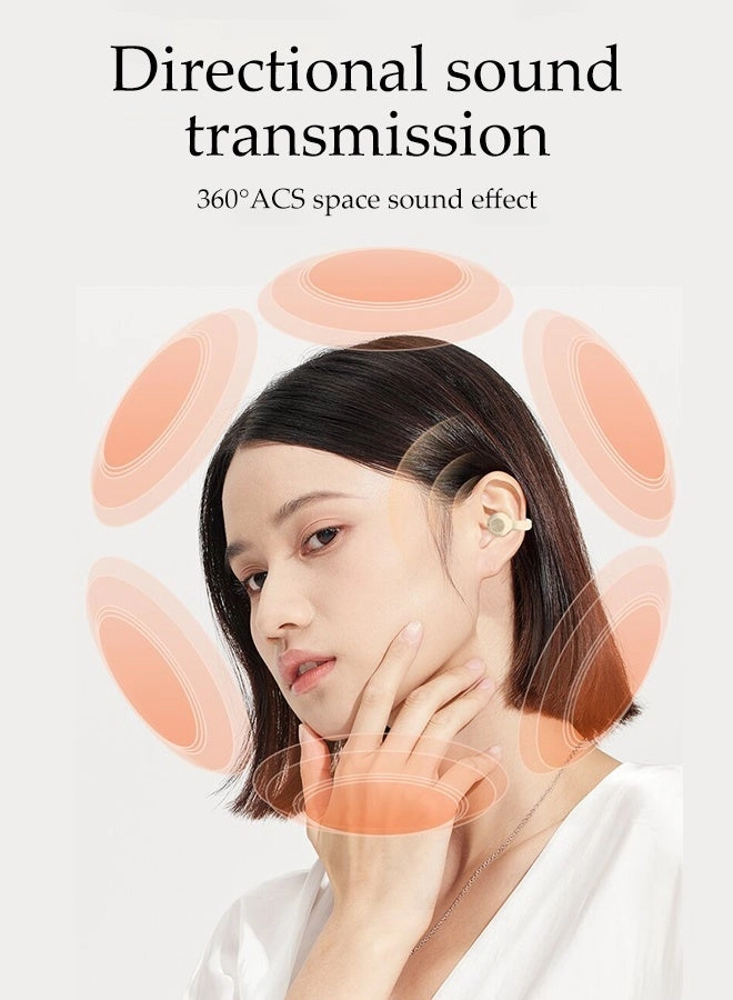 Clip On Bluetooth Earphones Wireless Earbud