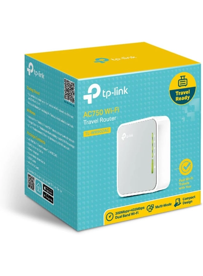 TL-WR902AC - 433Mbps 300Mbps 802.11ac <topwi-fistandard>, <wlandatatransferratemax>