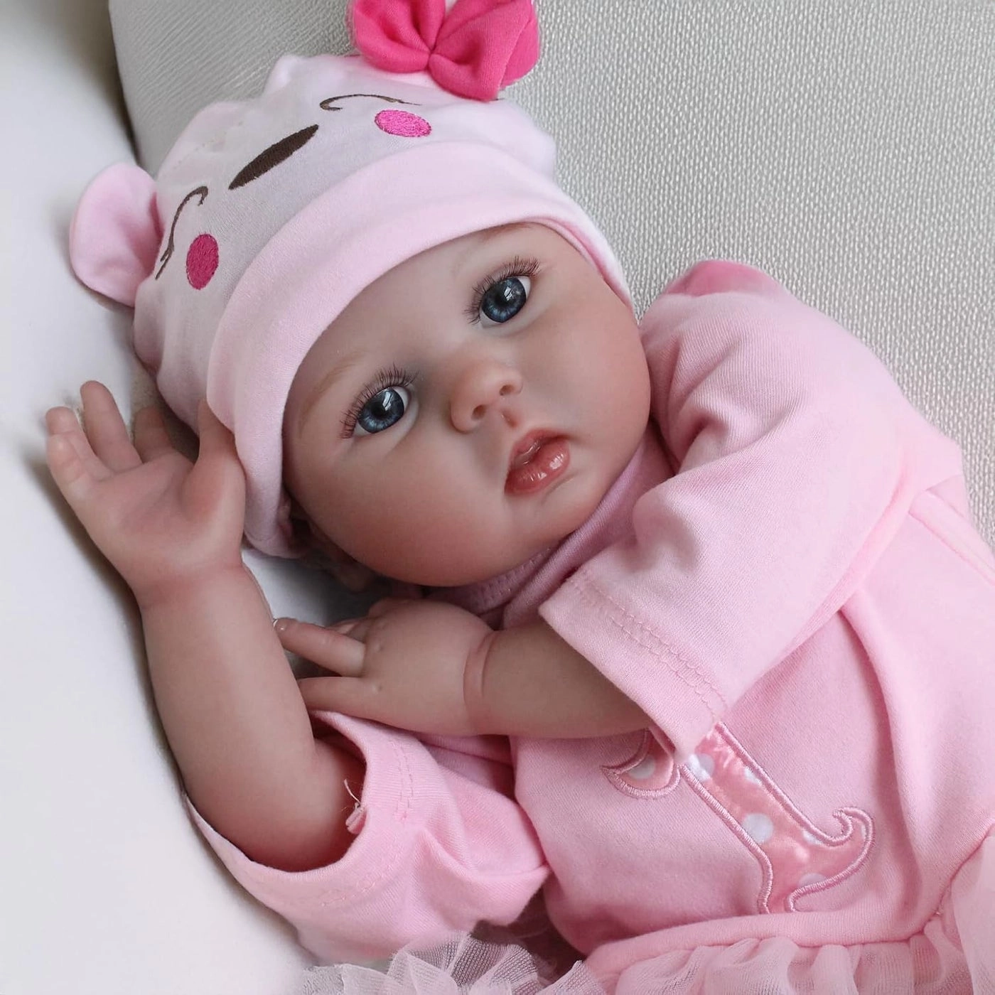 Little Lucy Reborn Baby Doll - 20 Inch Soft Body Girl Ages 3+