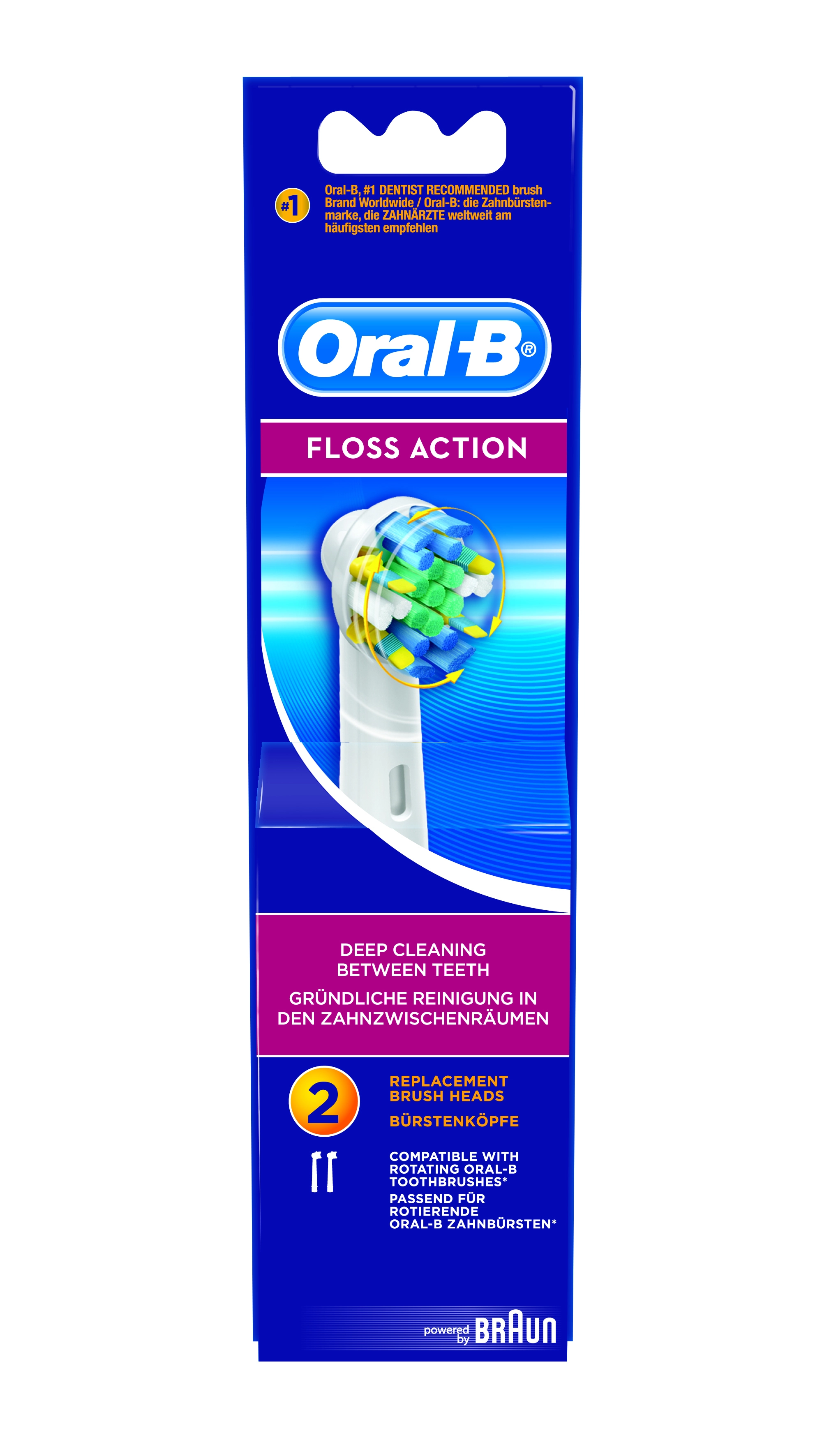 Brush Head EB252 - Floss Action MicroPulse