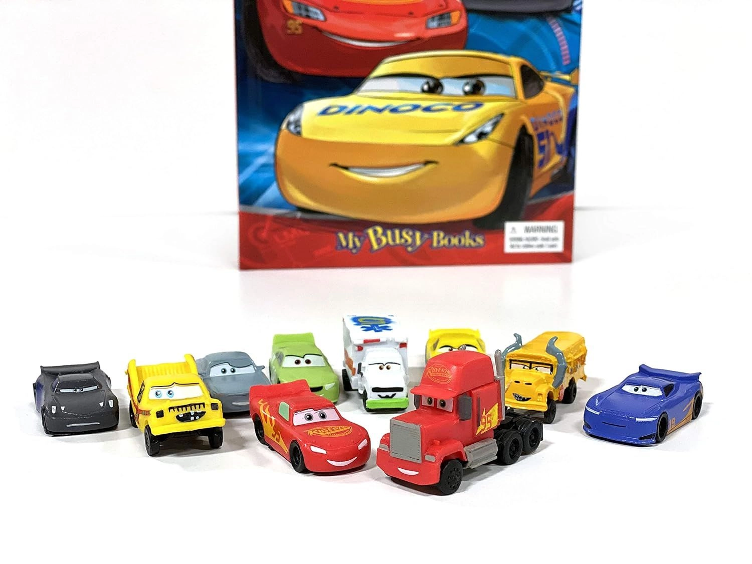 Disney Cars on the Road My Busy Books - 3+
