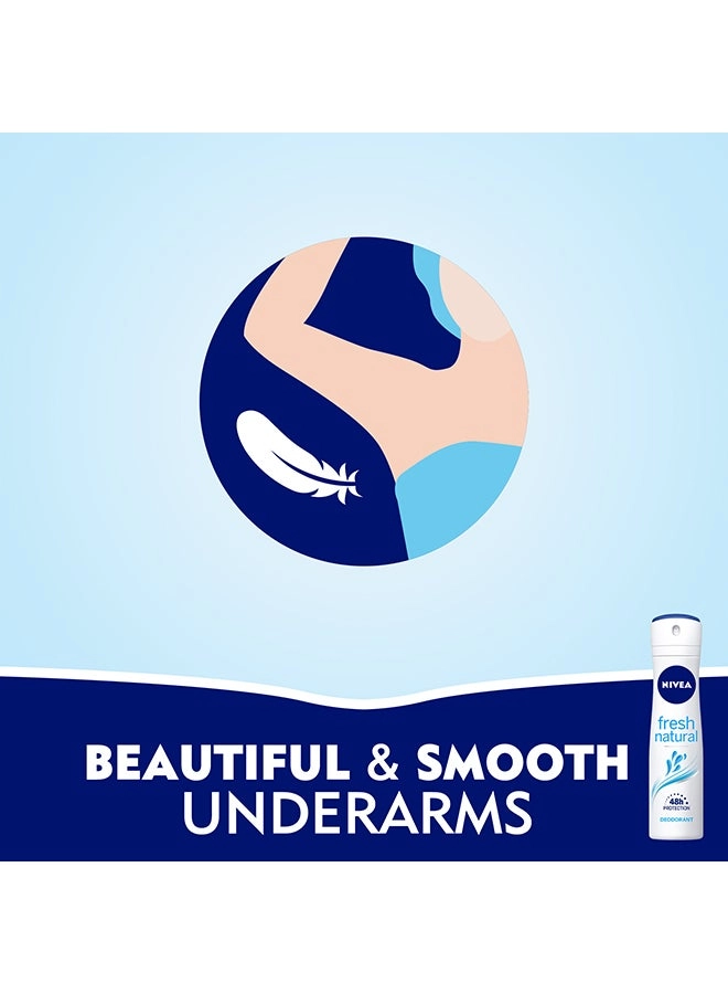 Fresh Natural Deodorant - ocean extracts 150 milliliter