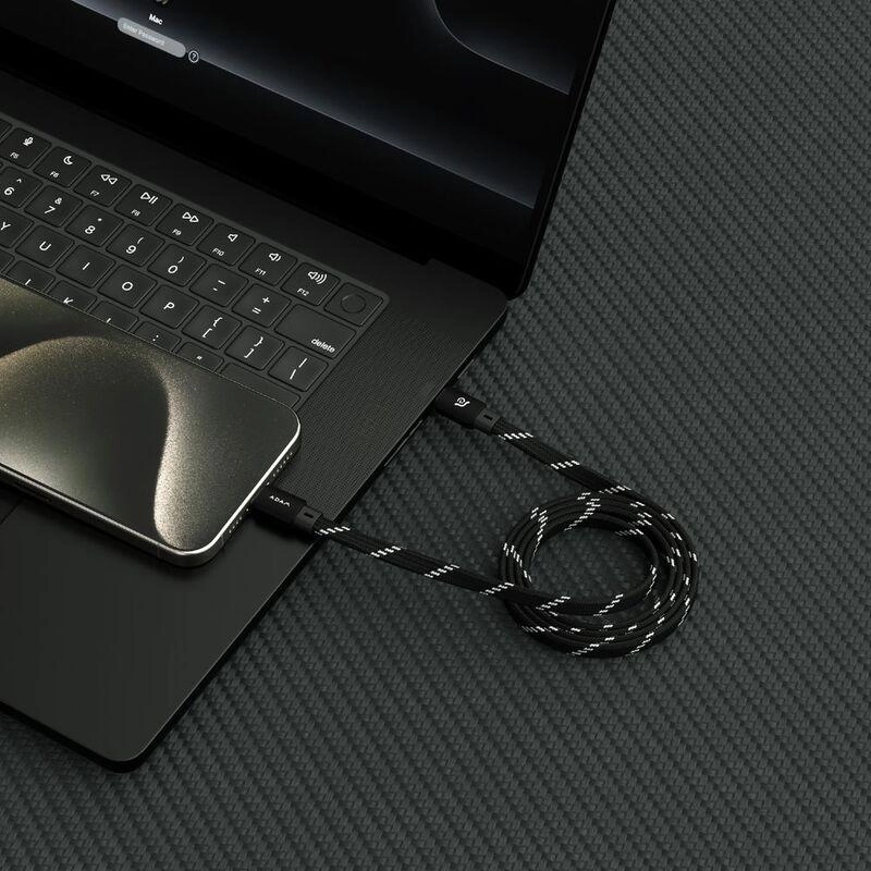 Casa MF200 Cable 60W USB-C to USB-C 2m Flat Braided