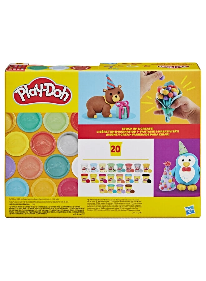 Create And Celebrate - Plastic 1.3 KG 20 pcs.