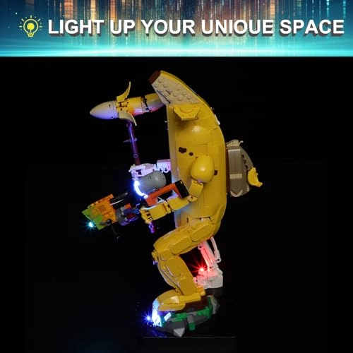 LED Light Kit for LEGO 77072 Peely Bone - USB/Battery Powered LED light only