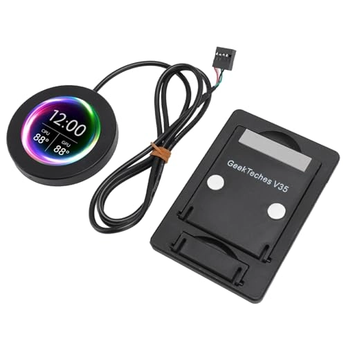 AIO Computer Temperature Monitor - LCD Screen Water Cooling