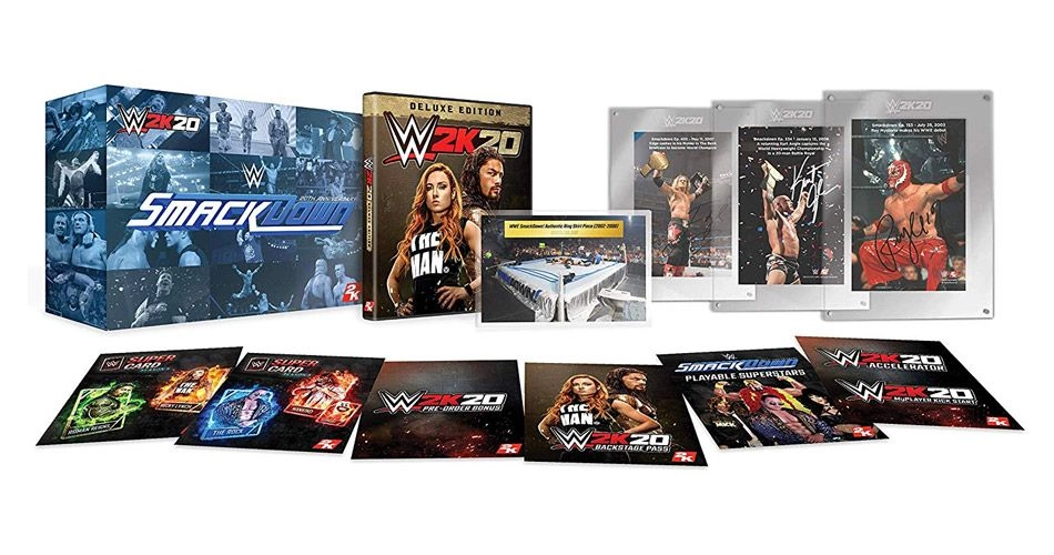 WWE 2K20 SmackDown 20th Anniversary Collector's Edition - PlayStation 4