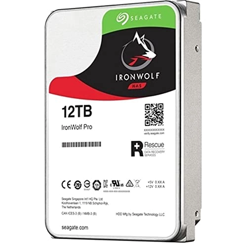 IronWolf 3.5" 7200rpm 256MB SATA 6Gb/s (ST12000VN0008/ST12000VNZ008) - 12TB