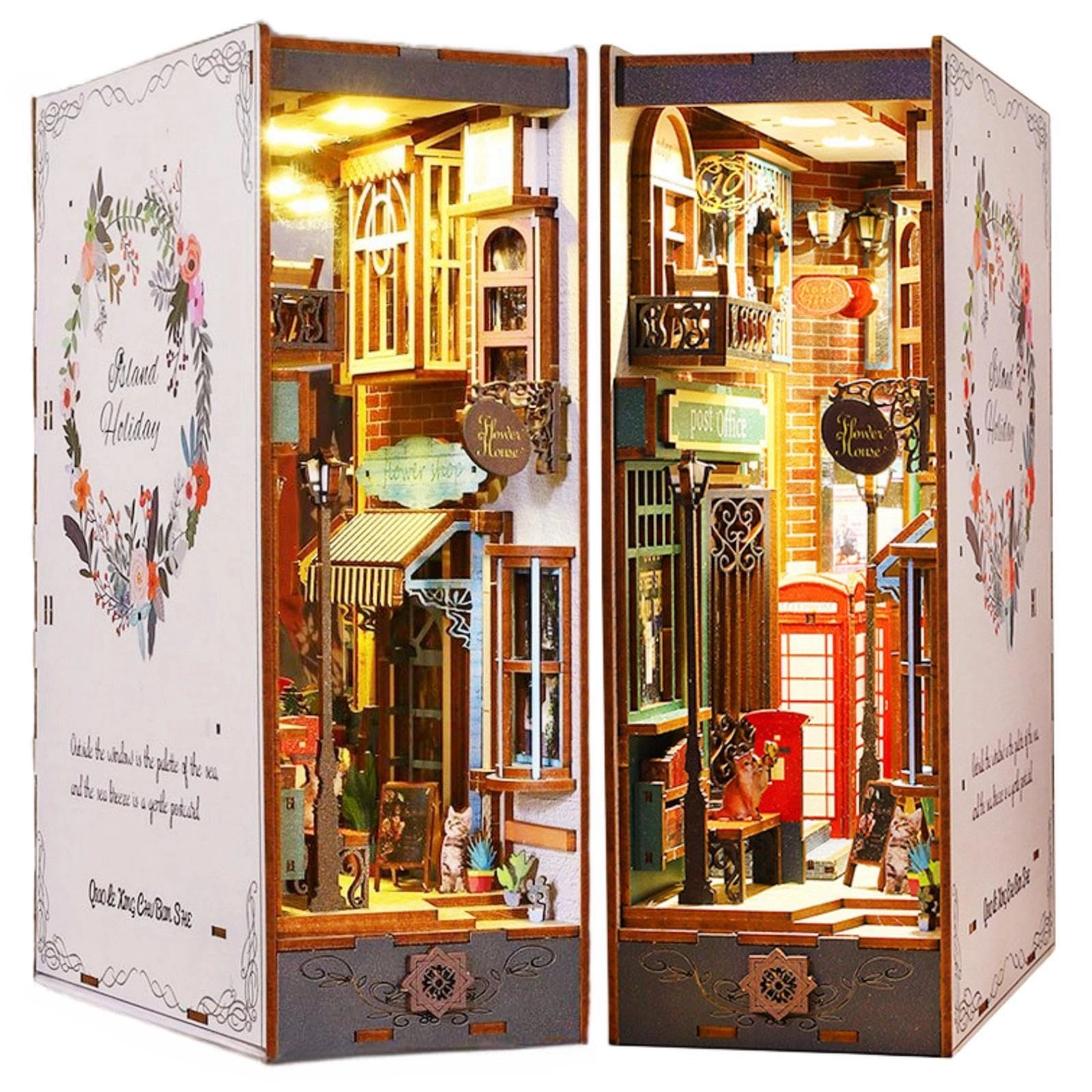 KingStora DIY Book Nook Kit - Building