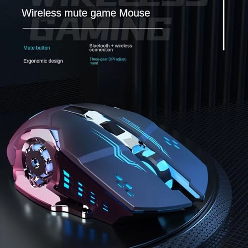 Silent Wireless Mouse - Radio Frequency