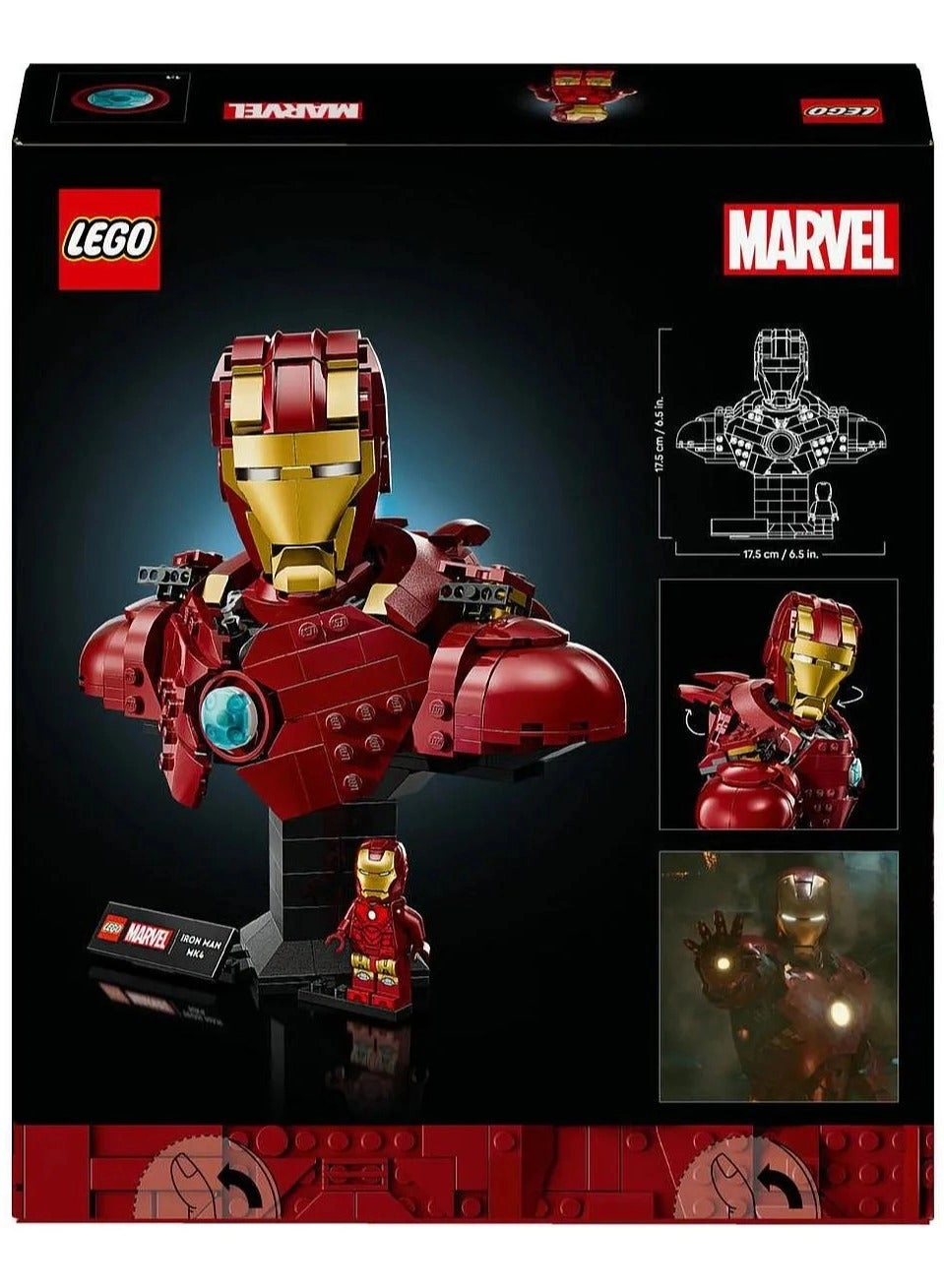 Iron Man MK4 Bust (76327) - 436 Pieces Minifigure
