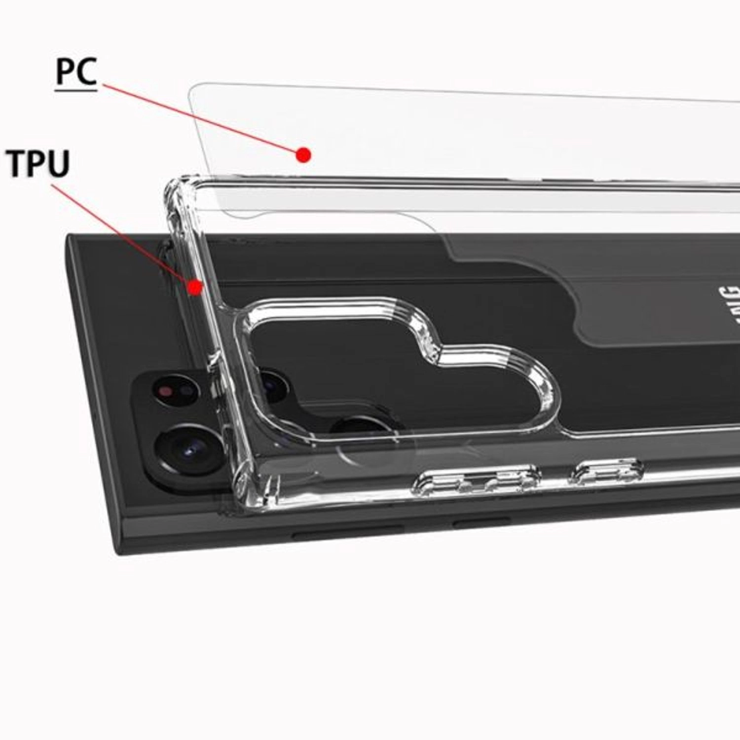 Lucid Back Case for Galaxy S22 Ultra