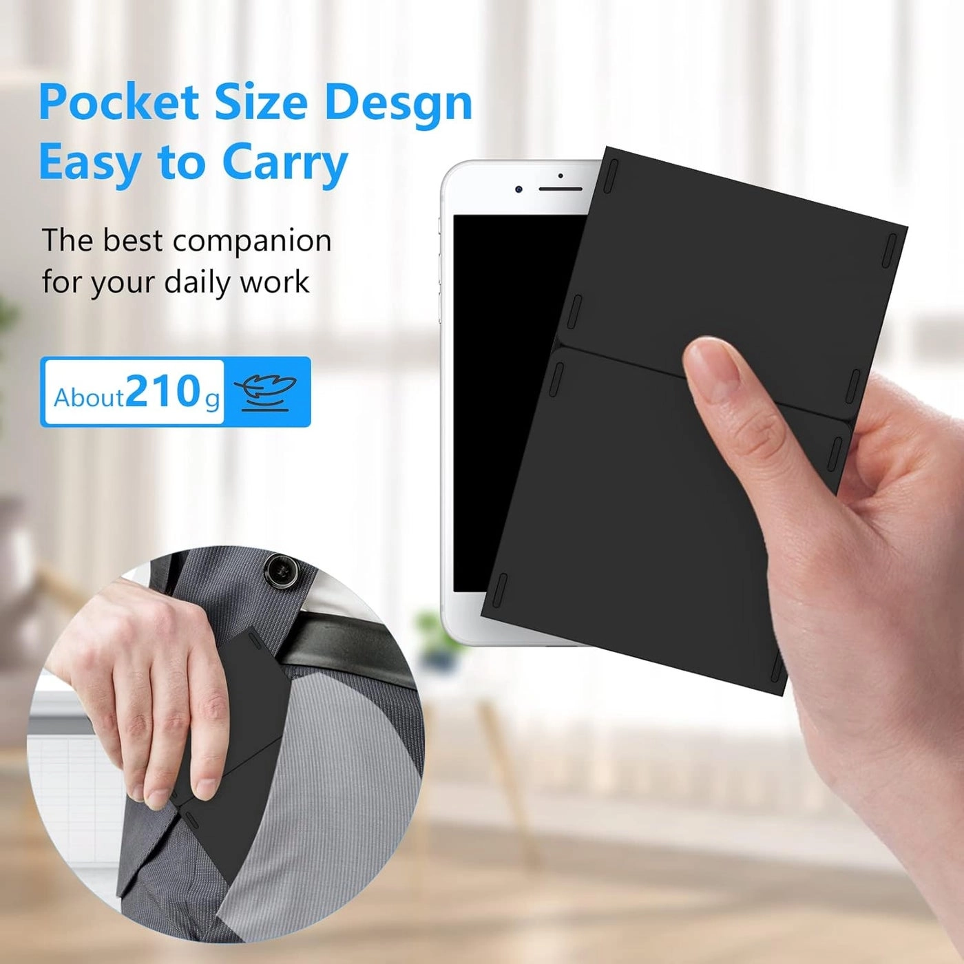 Foldable Bluetooth Keyboard - EN Wireless