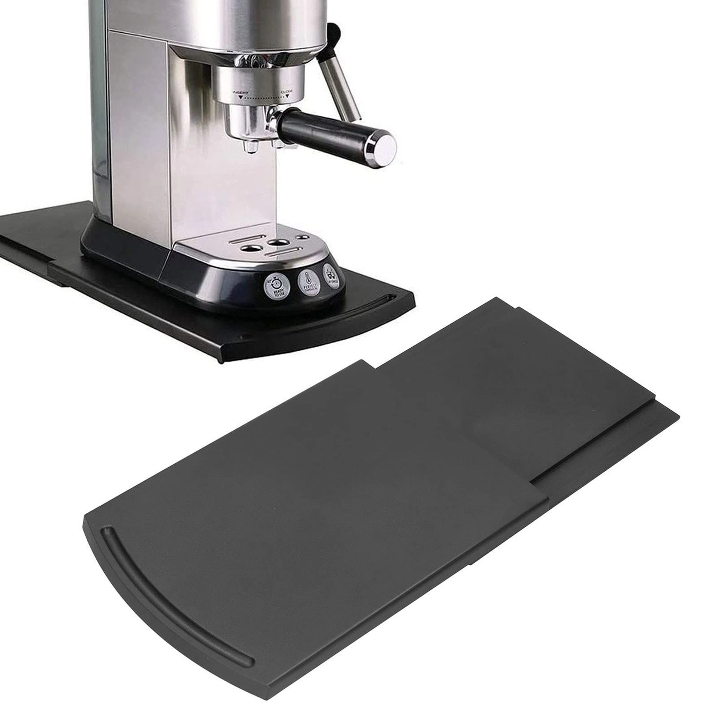 Sliding Coffee Maker Tray - ABS 30.5x21.5x2.5cm