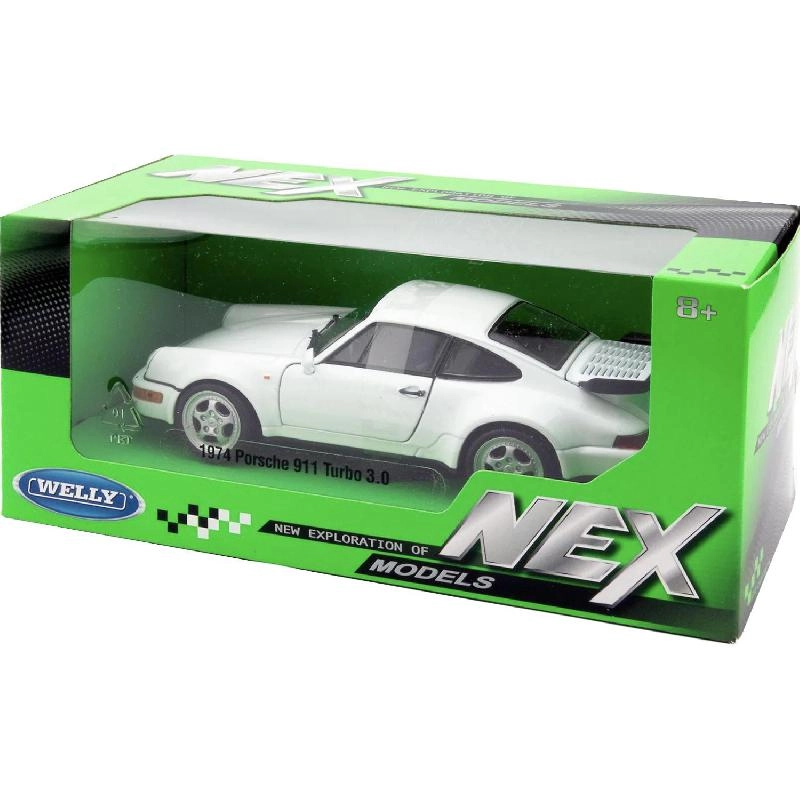 Porsche 911 Turbo - WELLY White