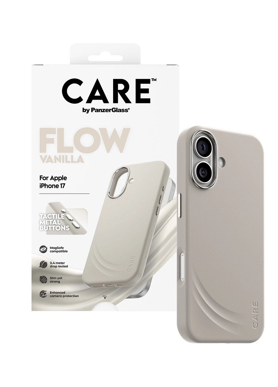 Flow Back Cover Mobile Case with MagSafe for iPhone 17