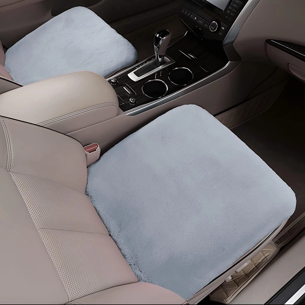 Brownmonkey, Shastri Nagar, Delhi-110052, Brownmonkey, Shastri Nagar, Delhi-110052 Car Seat Cover - White Universal Fit