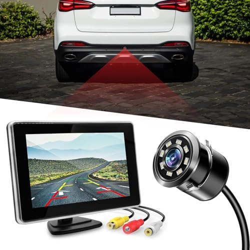 TFT LCD Dashboard Rear View Monitor - 5 Inches