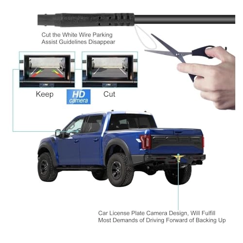 Rear View Parking Camera - HD night vision 4-PIN Cable