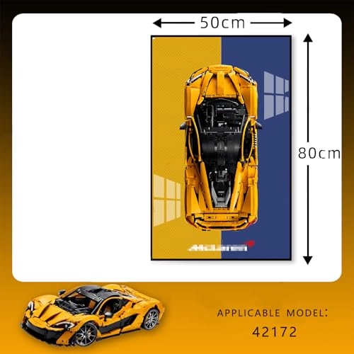 LEGO Technic McLaren P1 (42172) - 50 x 80 cm Wall Whiteboard Style B