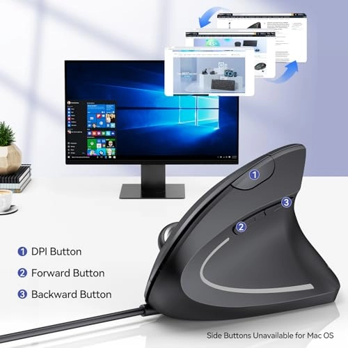 Vertical Mouse - USB