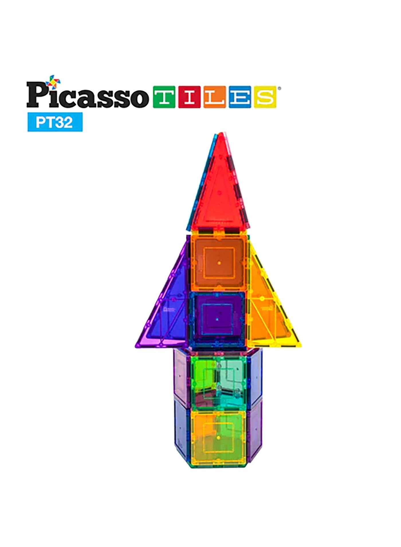 Magnetic Rocket Booster - Space 32 pcs