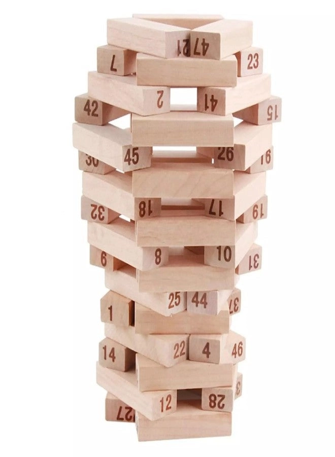 Tumbling Tower - 54 Pcs Wooden