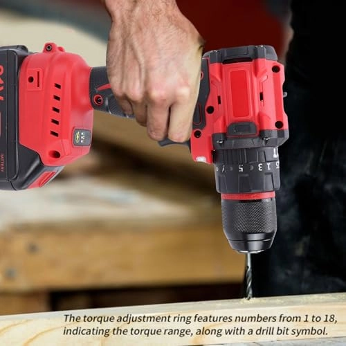 Electric Drill - 2 x 1300mAh