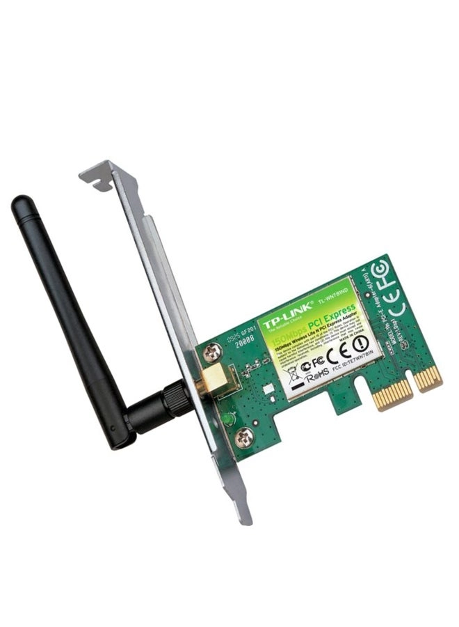 TL-WN781ND - Single-Band (2.4 GHz) PCI Express Wireless N