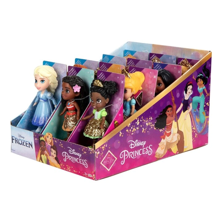 Disney Princess Mini Poseable Doll - 3.5'' Ages 3+