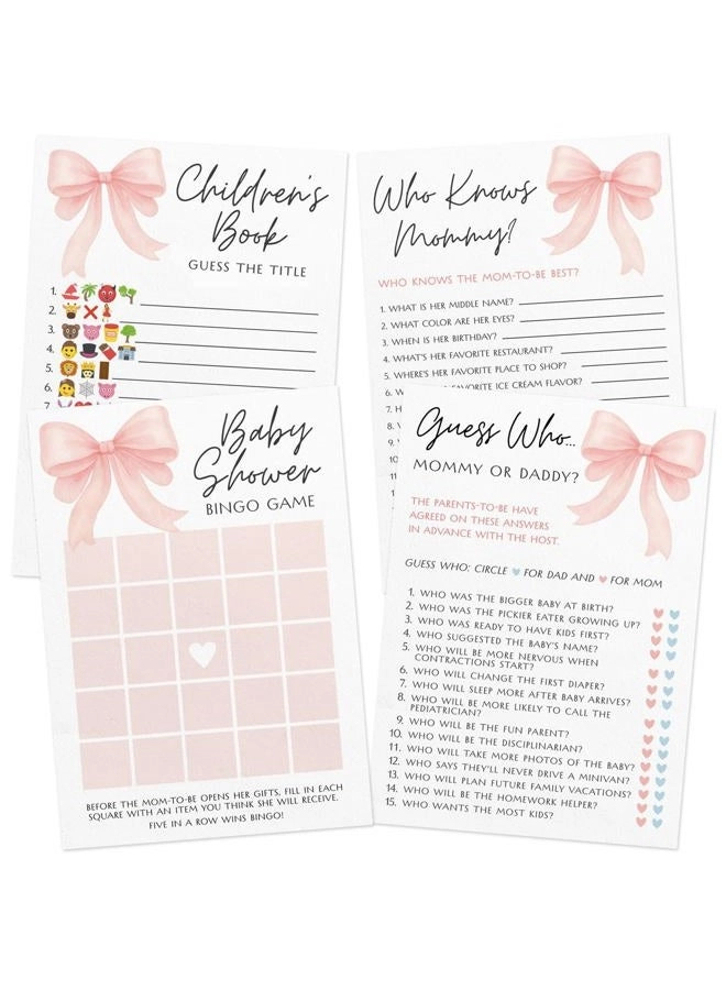 Printed Party BOW-P-BABY - 4 piece(s)