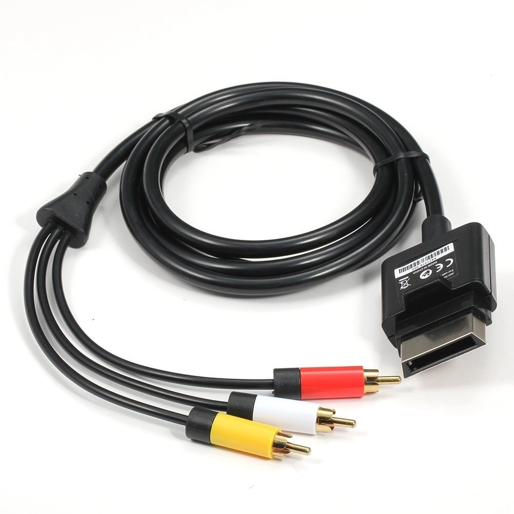 CHILDMORY Audio Video AV RCA Video Composite Cable Cord - 1.8M