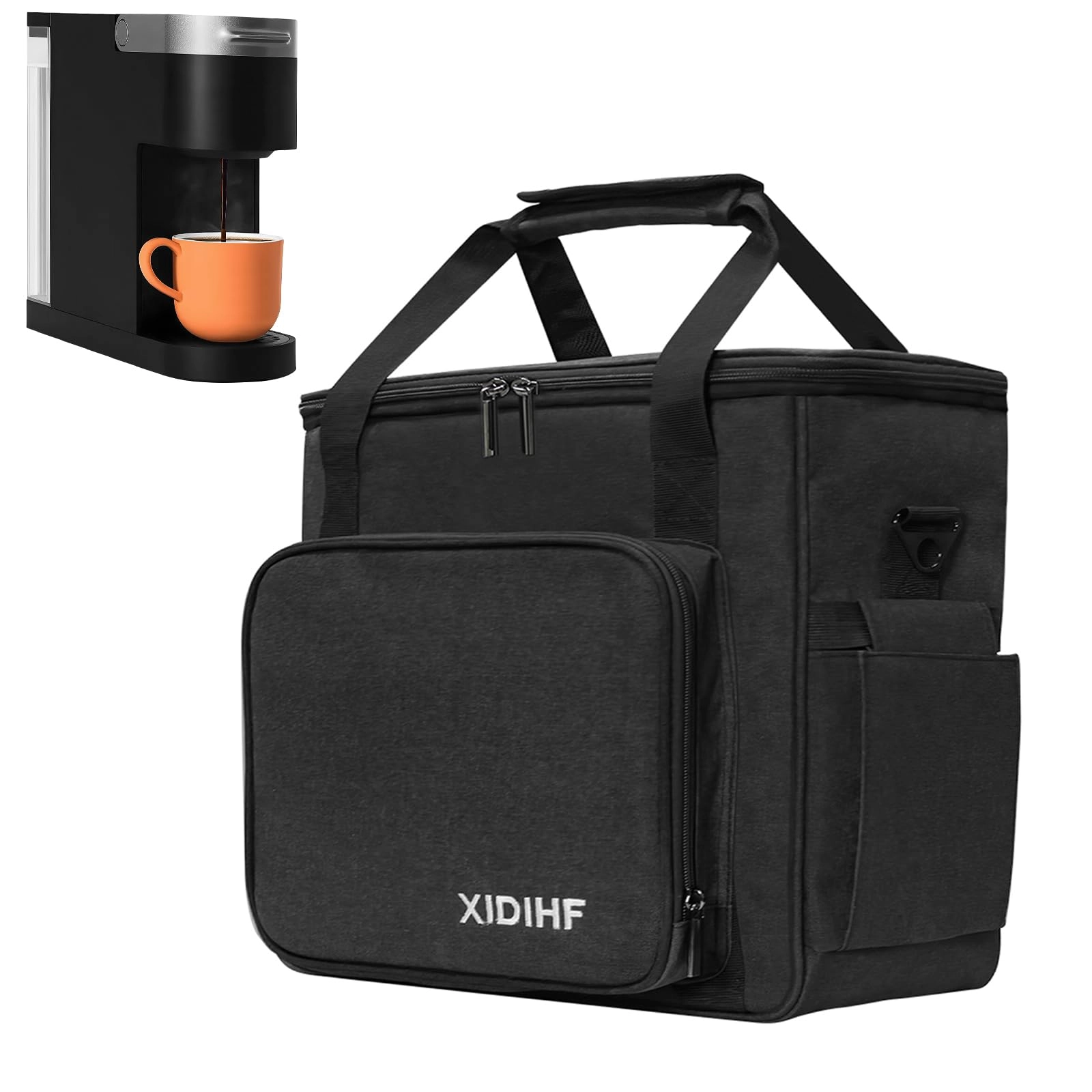 XIDIHF Coffee Maker Travel Bag - Fits for K-Slim Black