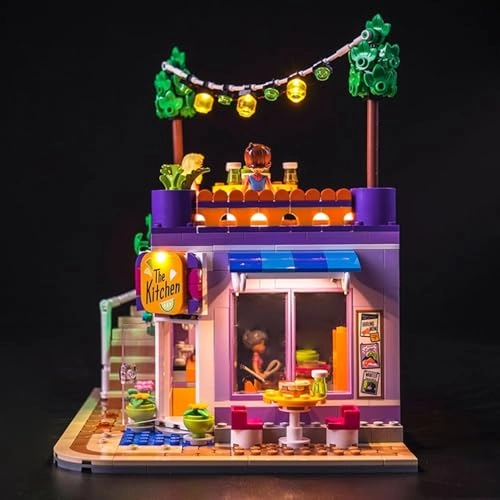 LED Light kit - for Lego 41747 Rooftop Restaurant Remote Control