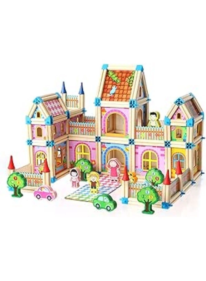 Loquat Wooden Construction Bricks - 268pcs