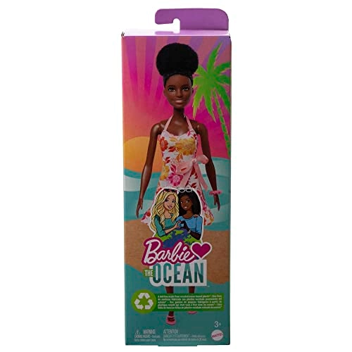 Barbie Loves the Ocean - Natural Black Hair Striped Sundress Ages 3+