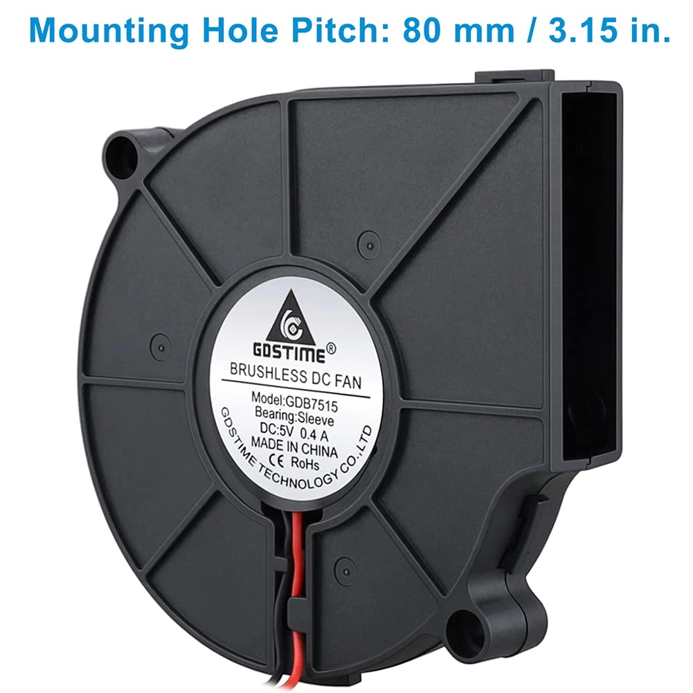 USB Blower Fan - 75mm