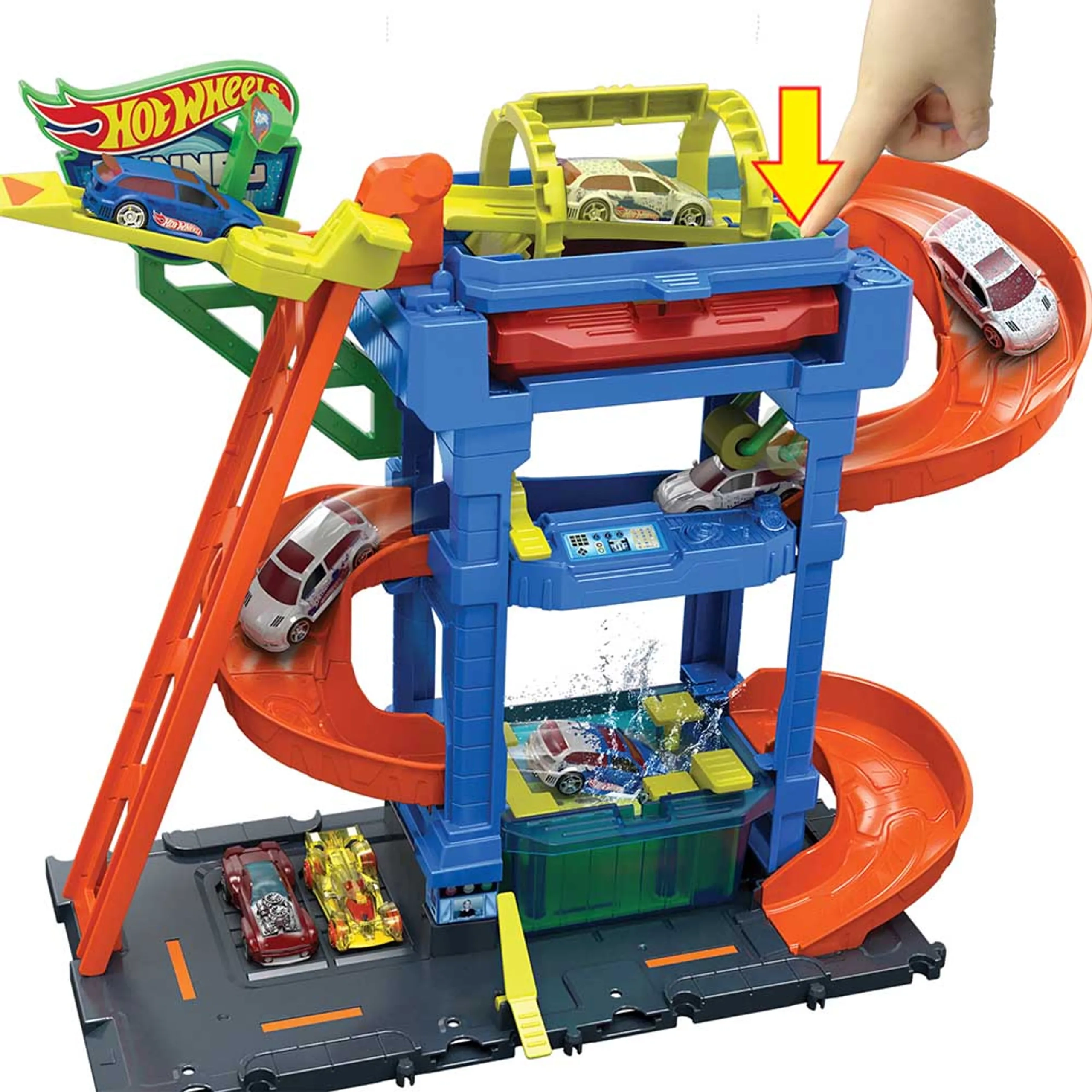 Stunt & Splash Car Wash - 1:64