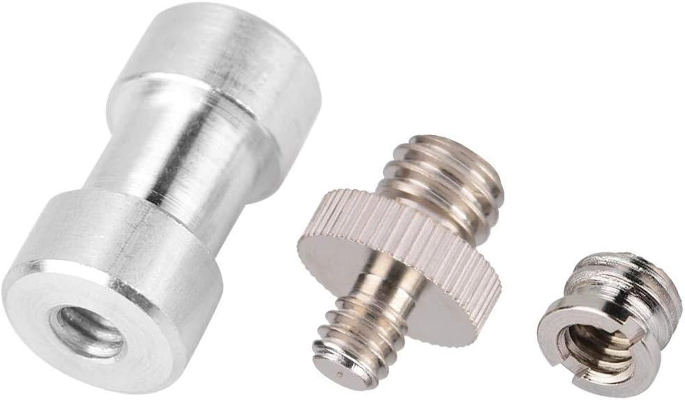 1/4 Turn 3/8 Converter - 15pcs Silver White