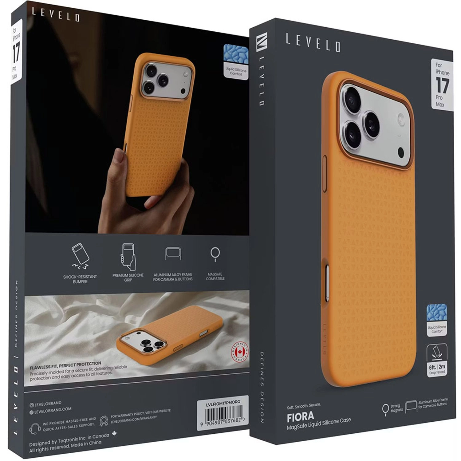 Fiora Silicone Case with MagSafe for iPhone 17 Pro Max