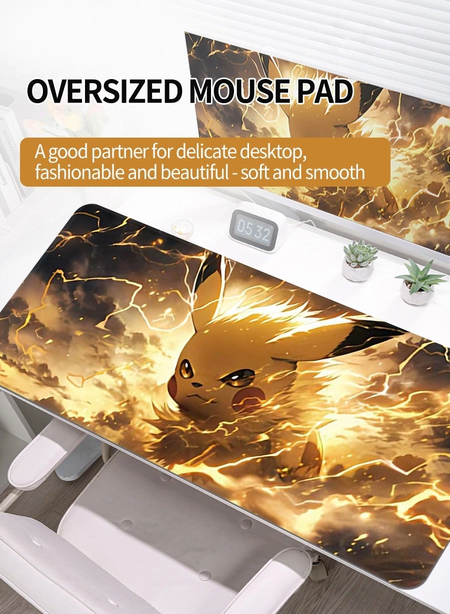 Anime Large Rubber Gaming Mouse Pad - 80x30 cm