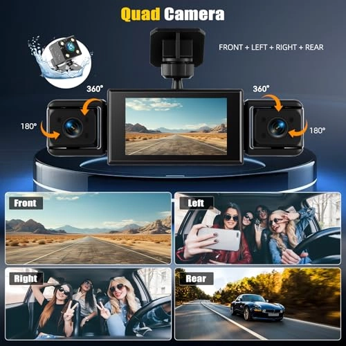 4 Channel Dash Cam - 1080p