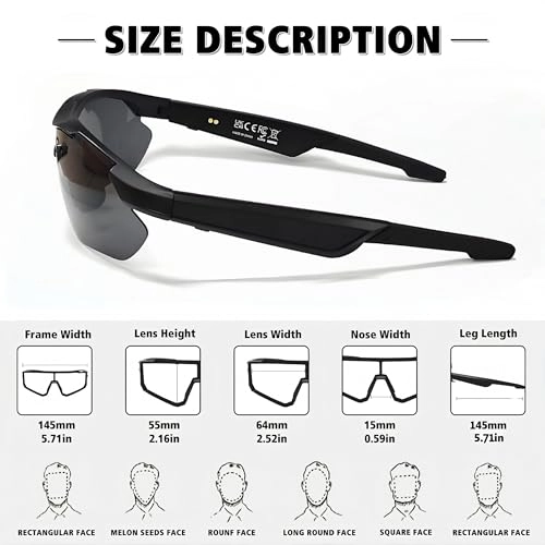 Gq Pro 03 - Bluetooth 5.3 UV400 Open-Ear