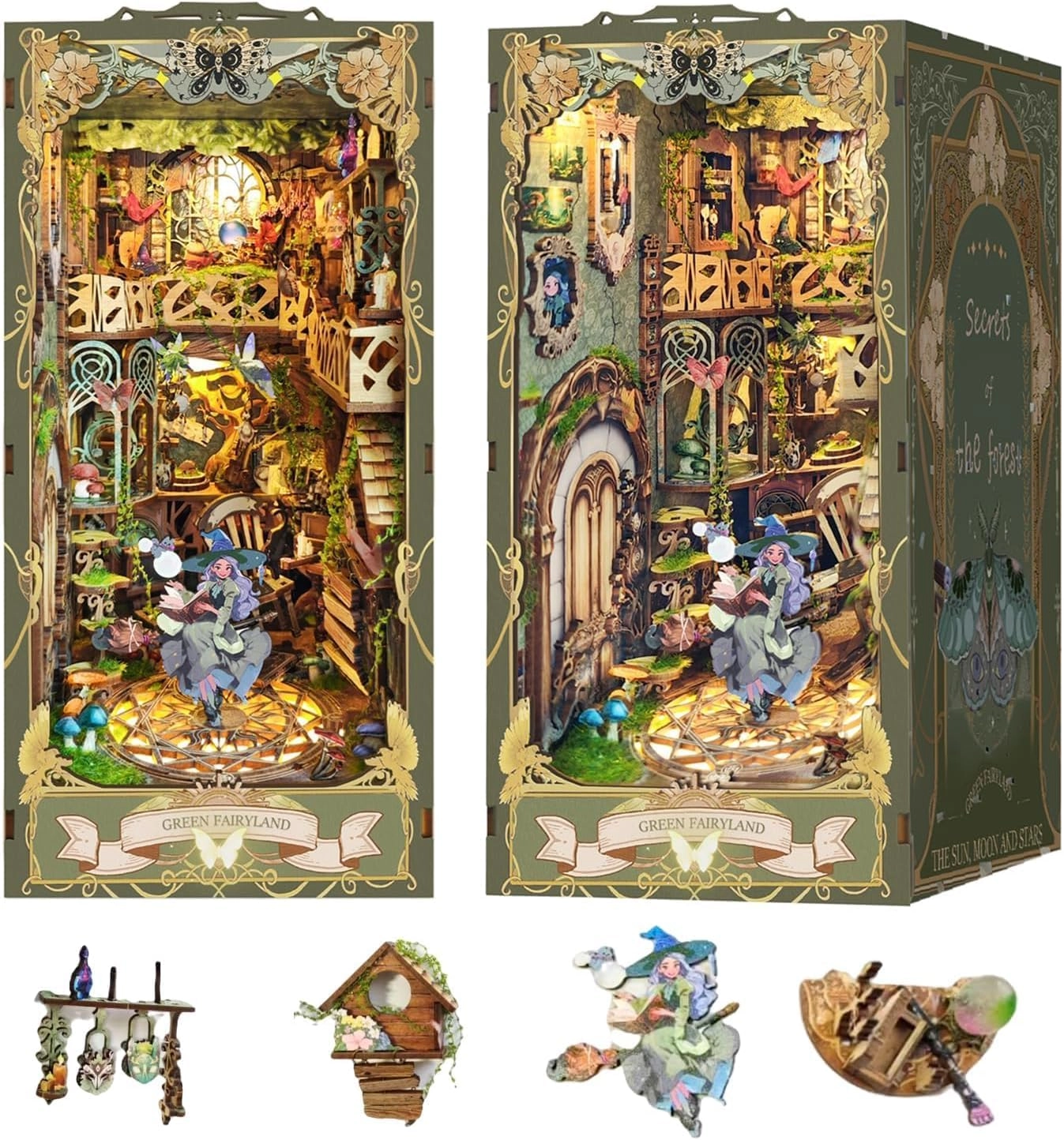 RonmayGift DIY Dollhouse Kit - Fantasy