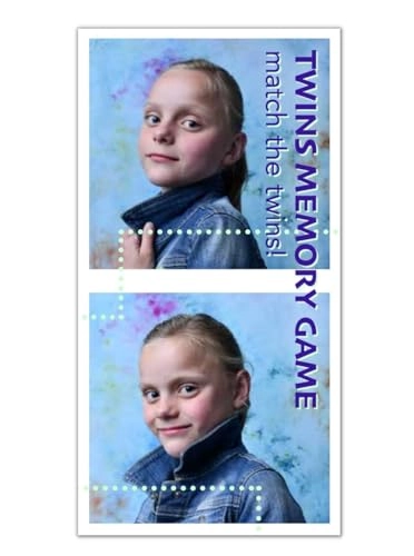 Twins Memory Game - 4+
